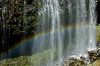 Narada Falls Rainbow